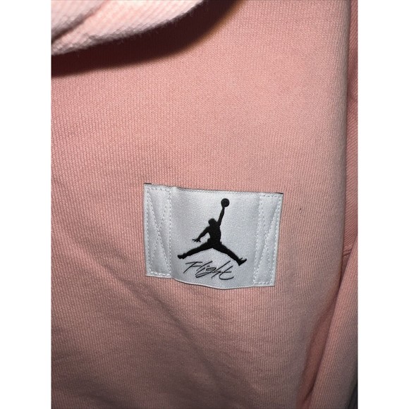 JORDAN WOMEN'S JORDAN ESSENTIALS COTTON HOODIE ARCTIC ORANGE SMALL NEW WITH TAGS - Picture 6 of 8